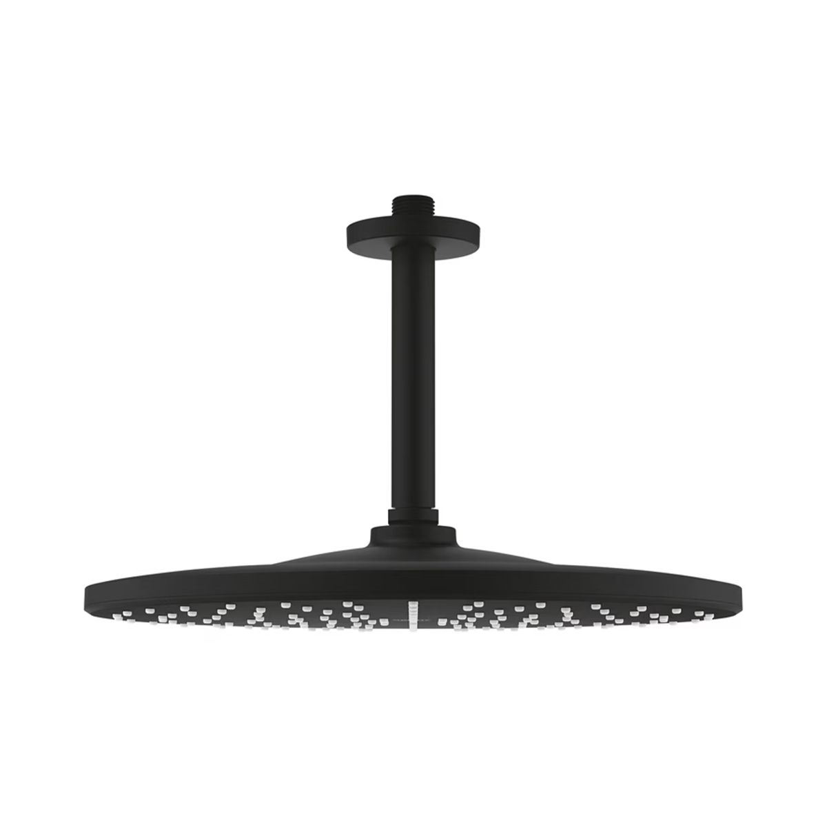 GROHE Rainshower Mono 310 Kopfbrause 310 mm Phantom Black mit Deckenauslass 142 mm