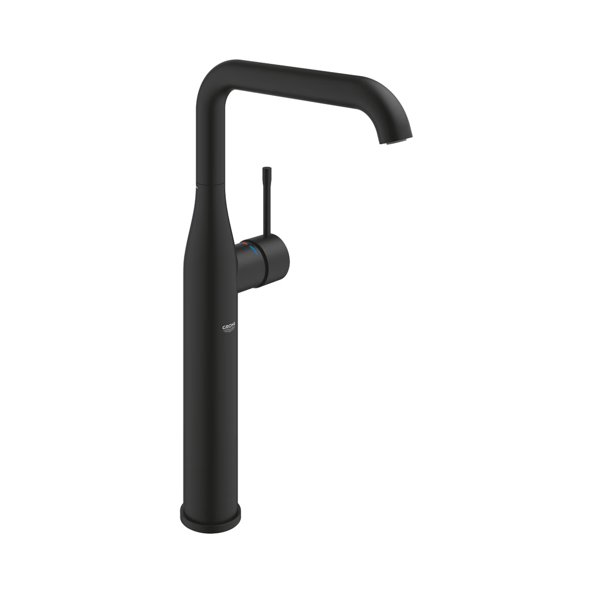 GROHE Essence Einhand-Waschtischbatterie XL-Size Matt Black für Aufsatzwaschtische
