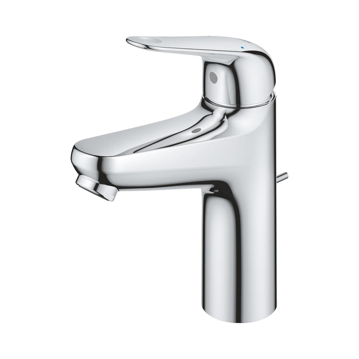 GROHE EuroPro Waschtischarmatur mit Metallhebel und starrem Auslauf