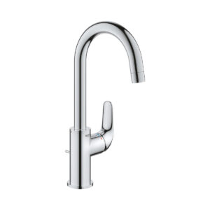 GROHE Europro Einhand-Waschtischbatterie L-Size Chrom Vorderansicht