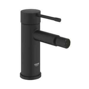 GROHE Essence Einhand-Bidetbatterie S-Size Matt Black Vorderansicht
