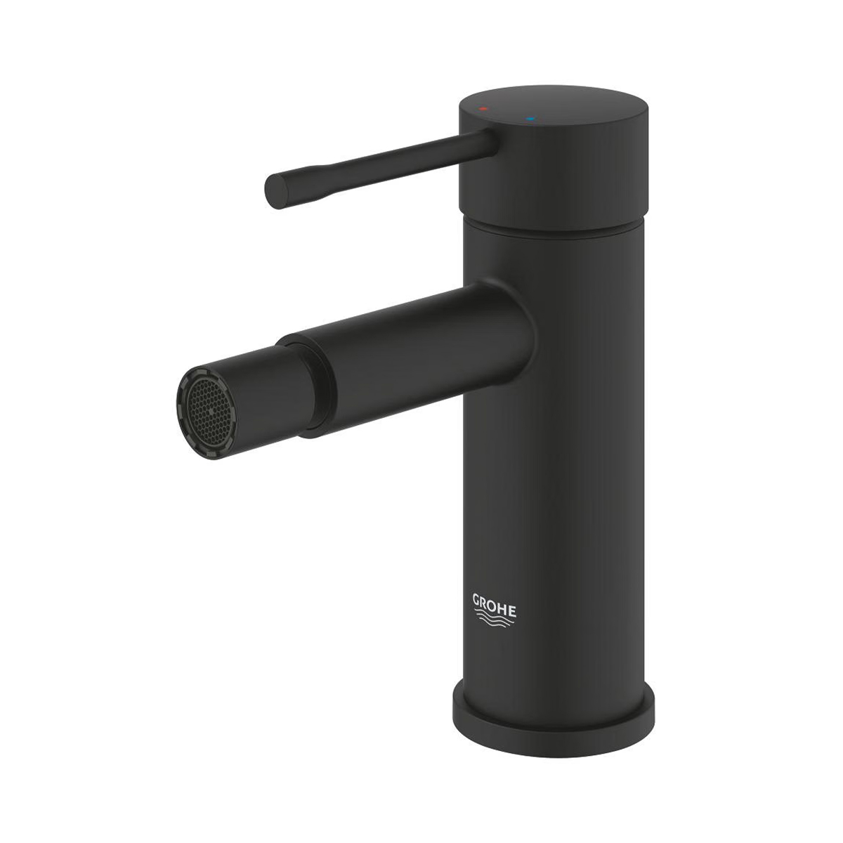 Detailansicht des Bedienhebels mit GROHE SilkMove 28-mm-Keramikkartusche