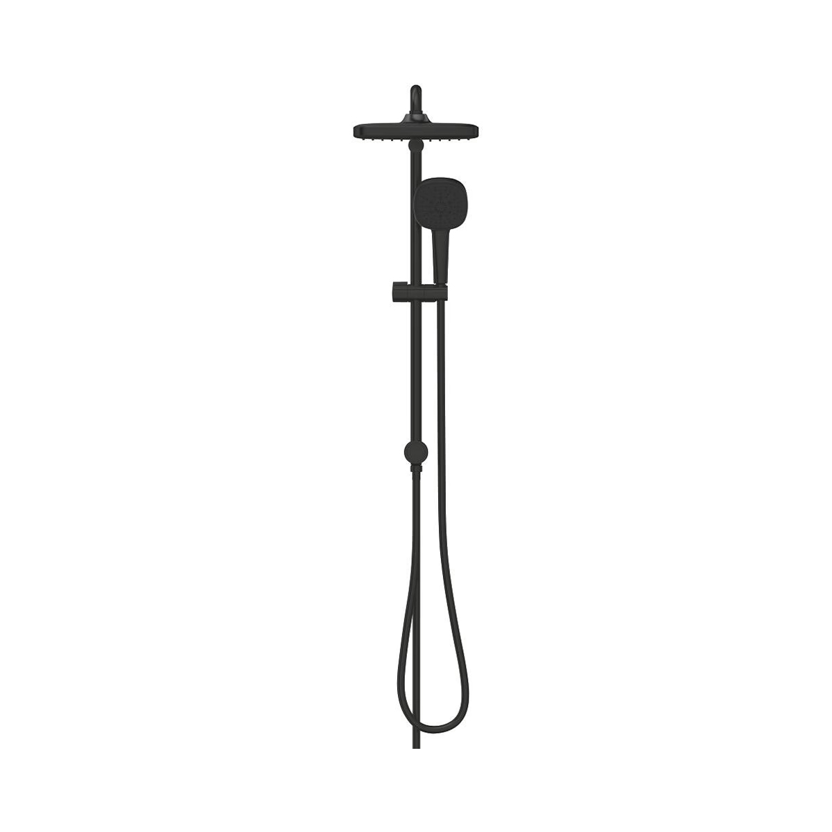 Thermostatarmatur mit SafeStop und Rotaflex Brauseschlauch aus der GROHE Tempesta Serie