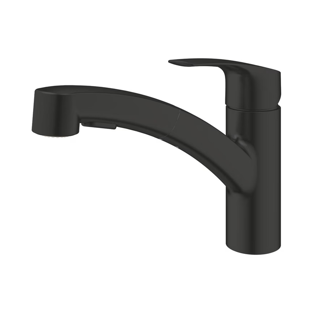 Detailansicht der GROHE SilkMove 35-mm-Keramikkartusche und des Bedienhebels