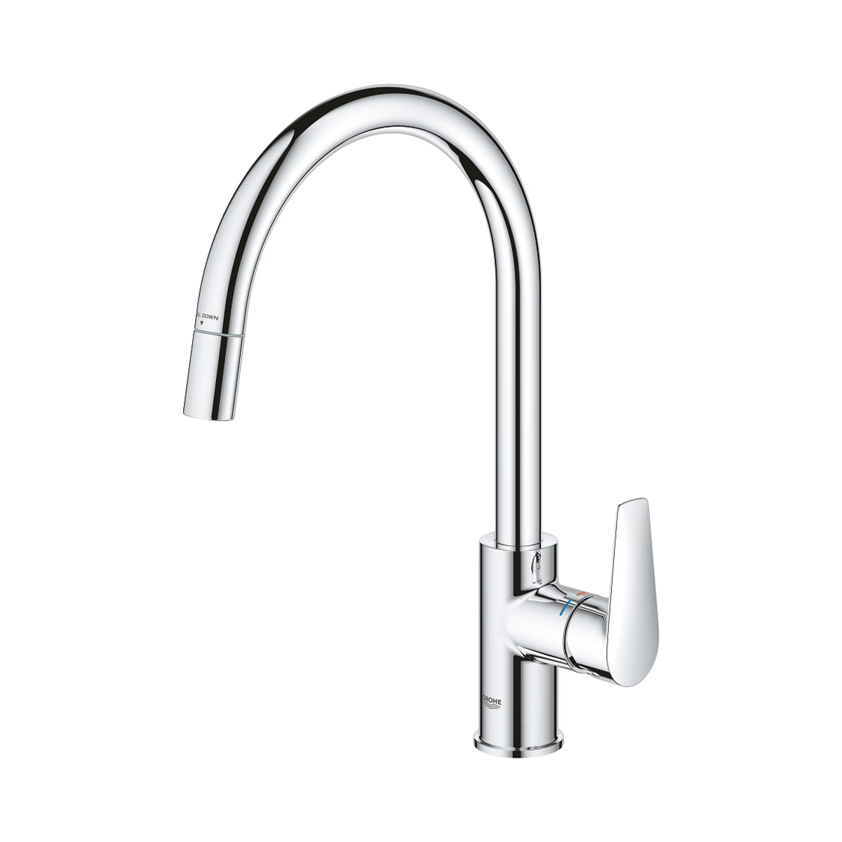 FastFixation Befestigungssystem und flexible Anschlussschläuche der GROHE BauEdge 30536000