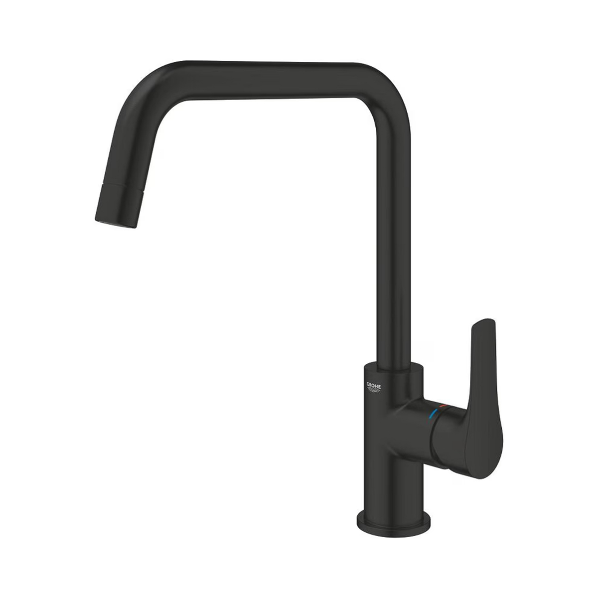 Detailansicht der GROHE SilkMove 35-mm-Keramikkartusche und des Bedienhebels