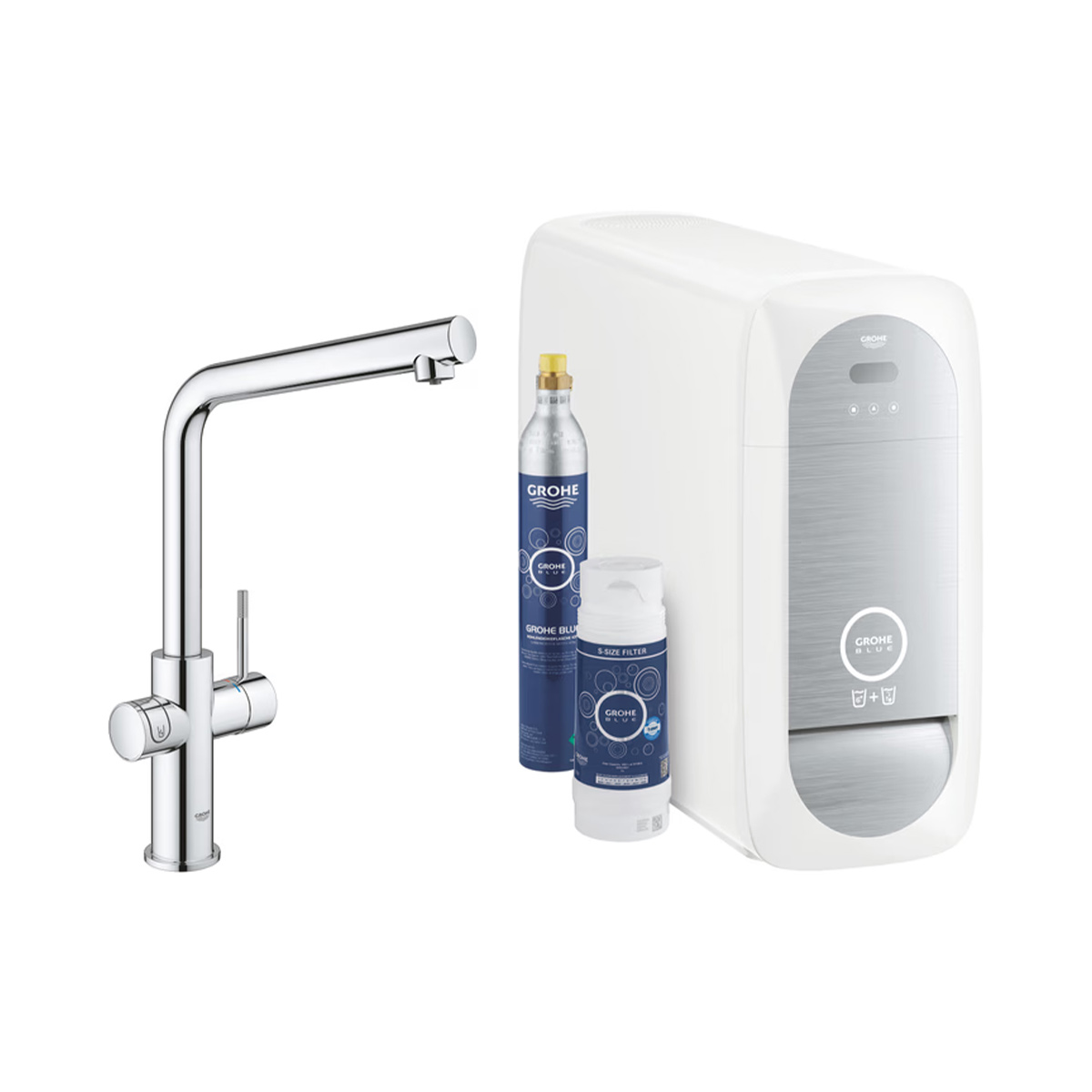 GROHE Blue Home Starter Kit 31454001 mit L-Auslauf chrom