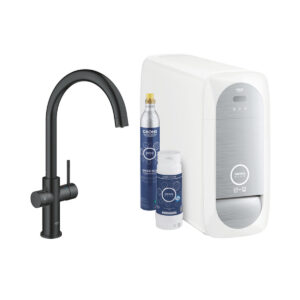GROHE Blue Home Kühler mit Filter- und CO₂-System des Starter Kits