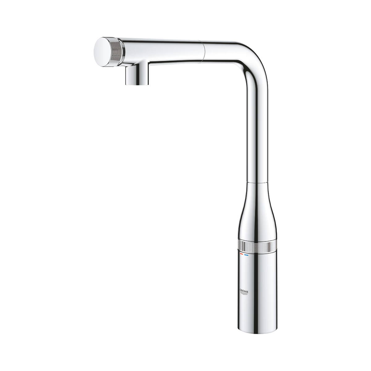 SmartControl Bedienknopf der GROHE Essence Küchenarmatur