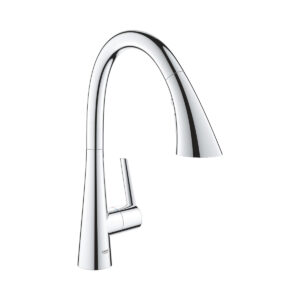 GROHE Zedra Einhand-Spültischbatterie Chrom mit hohem C-Auslauf
