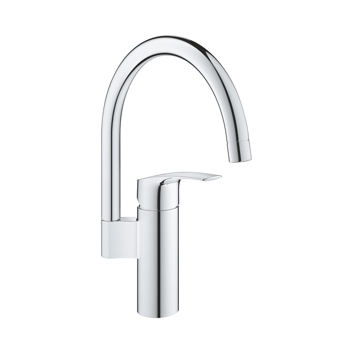 Montagekomponenten und flexible Anschlussschläuche der GROHE Eurosmart 33202003