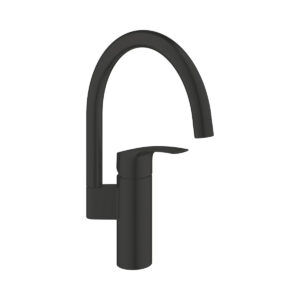 GROHE Eurosmart 332022433 Küchenarmatur in Matt Black mit hohem C-Auslauf