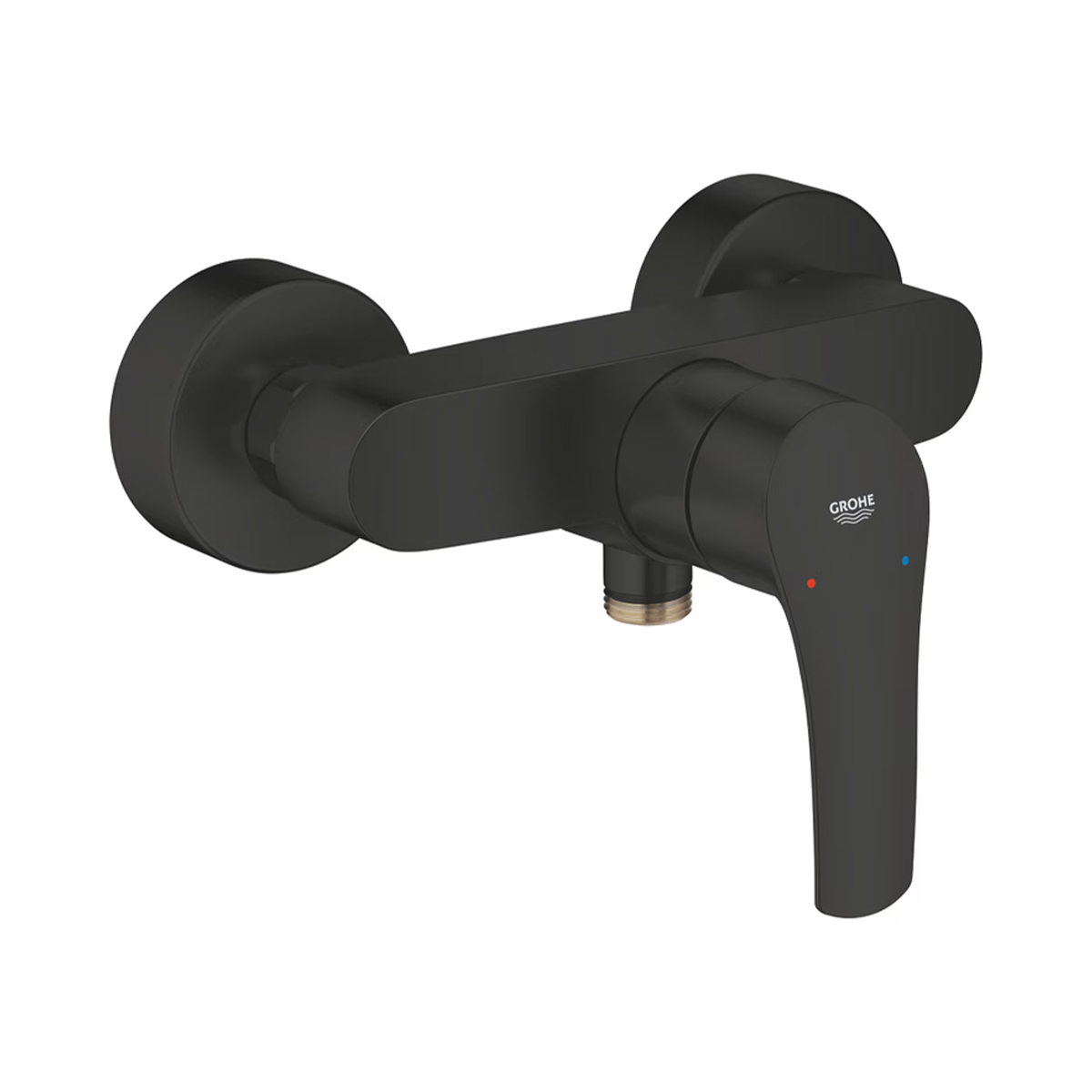 GROHE Eurosmart 335552433 Einhand-Brausebatterie in Matt Black zur Aufputzmontage