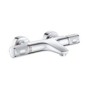 GROHE Grohtherm 1000 Performance Thermostat-Wannenbatterie Chrom Vorderansicht