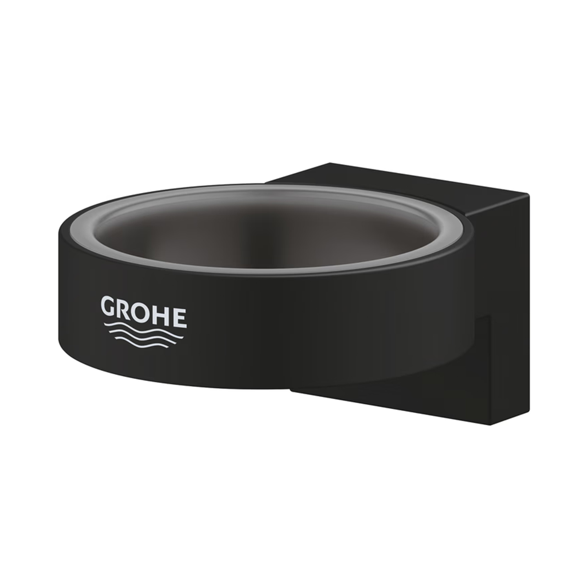 Detailansicht der verdeckten Befestigung des GROHE Selection Halters
