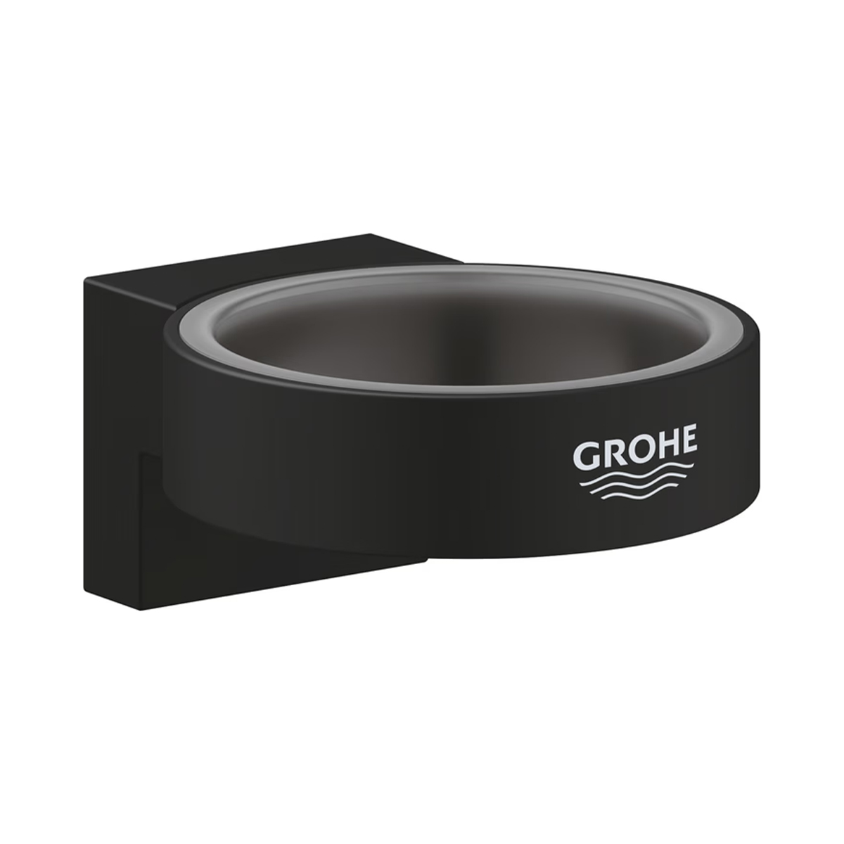 GROHE Selection Halter 41217KF0 aus Metall in Matt Black zur Wandmontage