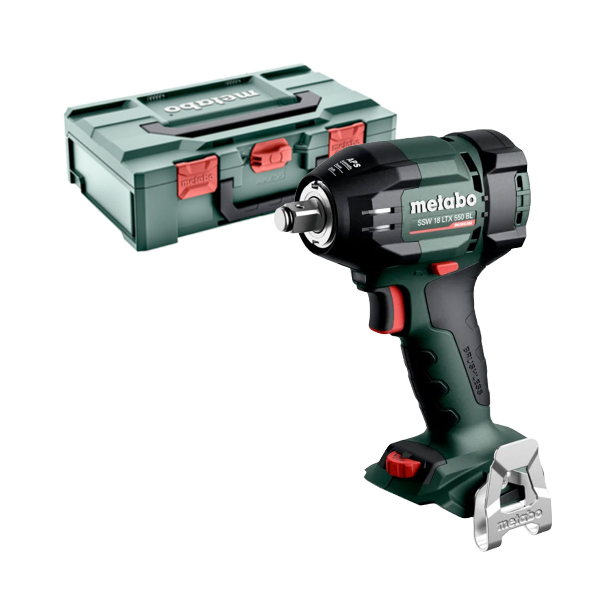 Metabo 18V SSW 18 LTX 550 BL Akku-Drehschlagschrauber mit Koffer