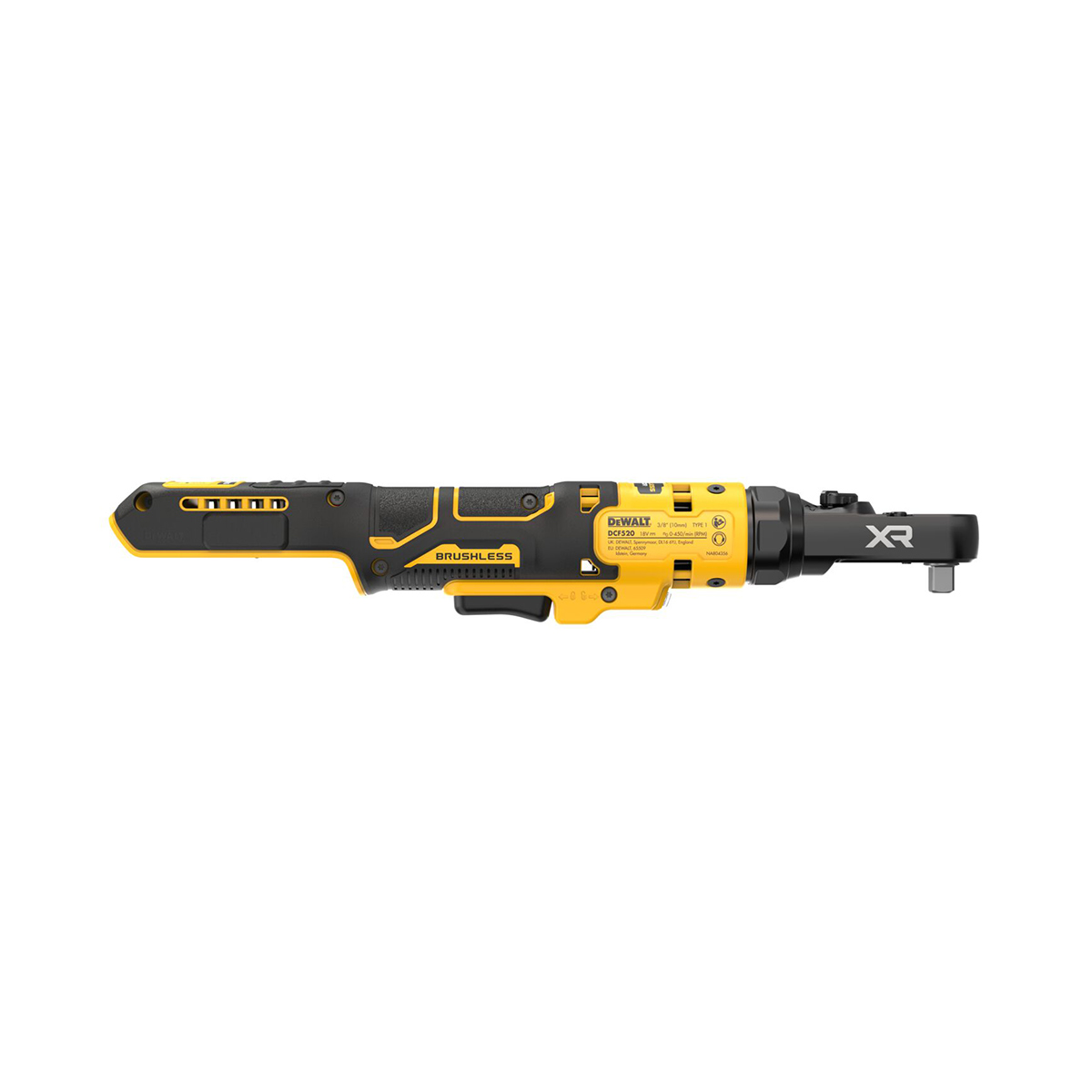 DeWalt DCF520N-XJ 18-V-XR-Akku-Ratsche mit geschlossenem Ratschenkopf