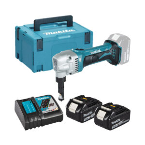 Makita DJN161RTJ 18-V-LXT Akku-Knabber mit drehbarer Matrize