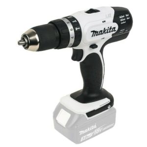 Makita DHP453ZW LXT 18v Cordless White Combi Drill Driver Body Only