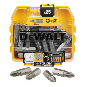 DeWalt DT71521 25 mm PZ2 Standard Tic Tac Bits 25 Stk.