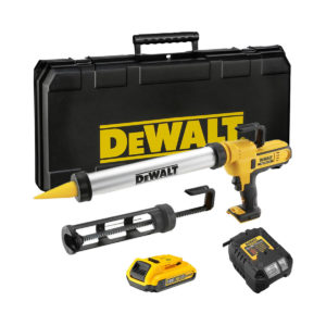 DeWalt 18V Akku-Kartuschenpistole mit 1x 2Ah Akku, Ladegerät und Koffer