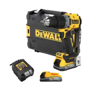 DeWalt 18V Akku-Schlagbohrschrauber mit 2x 1.7 Ah Akkus, Ladegerät und Koffer