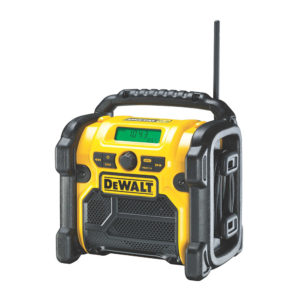 DeWalt DCR020 Akku- und Netz-Kompakt-Radio mit DAB+ für 10,8-18V XR Li-Ion Akkus