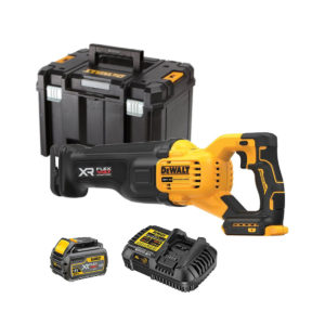 DeWalt 18V Säbelsäge mit 6Ah Akku, Ladegerät und Koffer