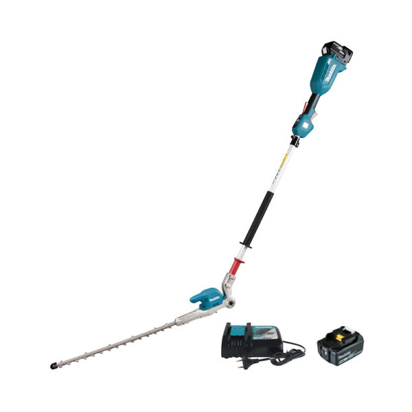 Makita 18V Akku-Heckenschneider LXT mit 2x 5 Ah Akkus und Ladegerät