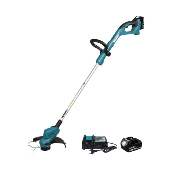 Makita 18V Akku-Rasentrimmer LXT mit 3 Ah Akku und Ladegerät