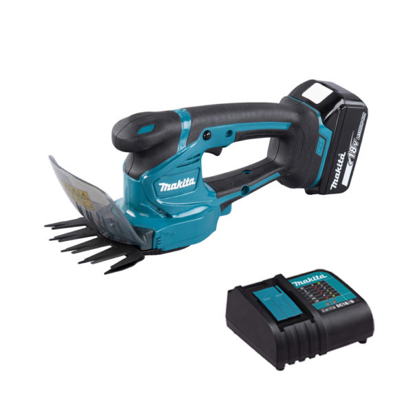 Makita 18V Akku-Gras-/Strauchschere 1x 1.5 Ah Akku und Ladegerät