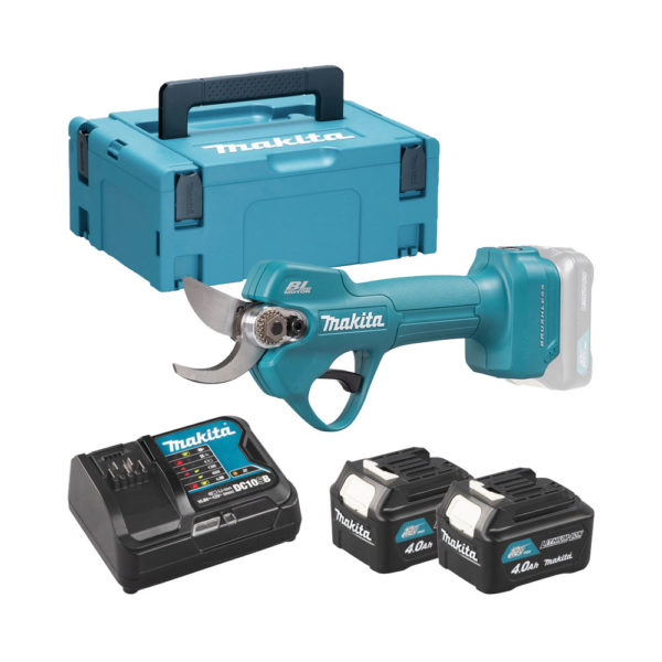 Makita 12V Akku-Ast-/Rebschere CXT mit 1x 4 Ah Akku, Ladegerät und Koffer