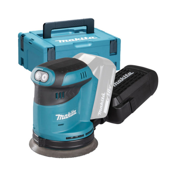 Makita 125 mm 18V Li-ion LXT Akku-Schleifmaschine mit Koffer