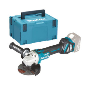 Makita 18V LXT 125 mm bürstenlos Akku- Winkelschleifer mit Koffer