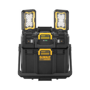 DeWalt ToughSystem 2.0 Werkzeugbox mit integrierten LED-Arbeitsleuchten