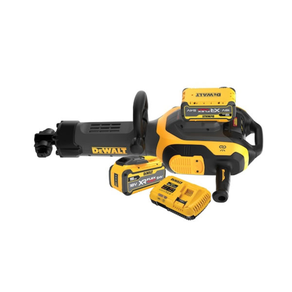 DeWalt 54V Akku-Meißelhammer mitt 2x 15Ah Akkus und Ladegerät